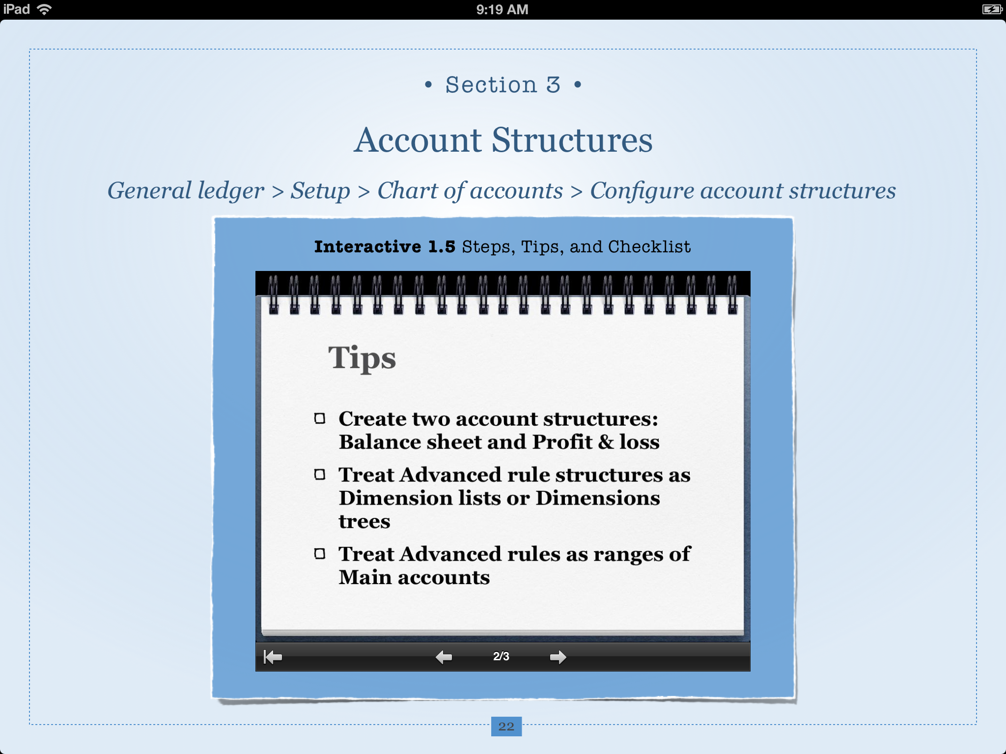 Ax 2012 Account Structures Account Structures – Joel Leichty