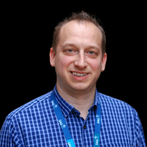 Joel Leichty with Black Background